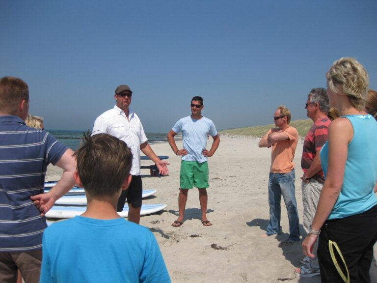 2011 Stand up Paddle Surfer vor Wustrow