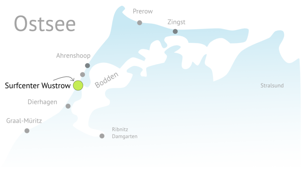 Map Fischland Darss Zingst